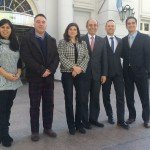 Aldo Elías, en la filial de Mendoza