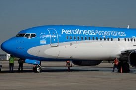 Se postergan los vuelos comerciales de Aerolíneas Argentinas